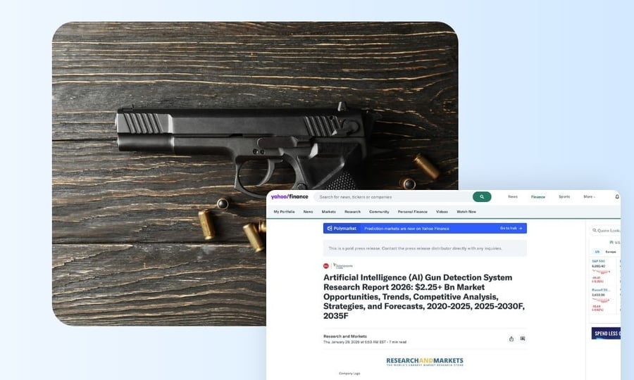 AI Gun Detection Market Hits $2.25 Billion: What Explosive Growth Means for Security Directors