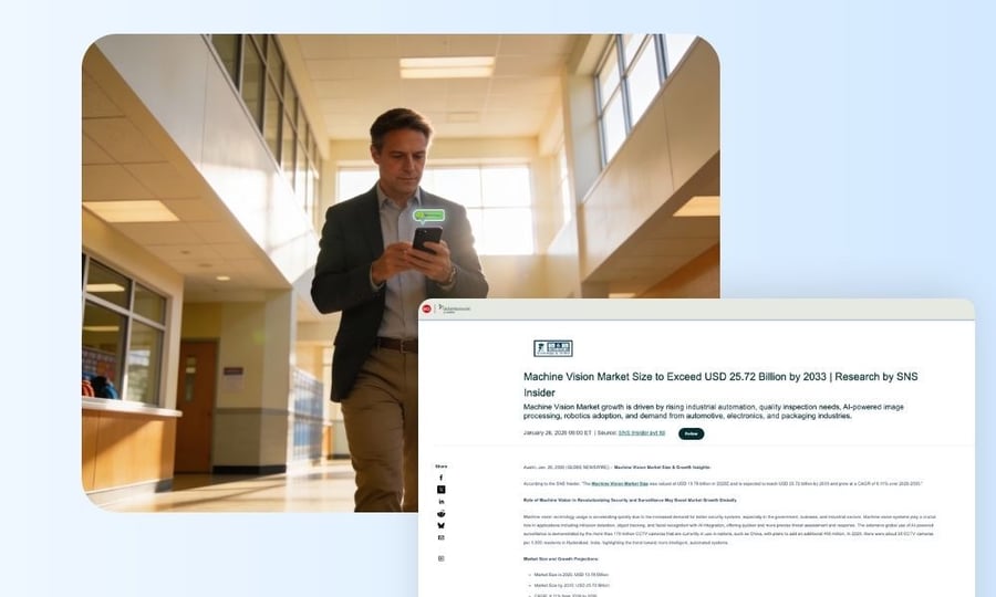 Machine Vision Market Projected to Reach $25.72 Billion by 2033: What This Growth Means for Security Technology