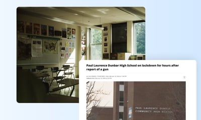 Dunbar High School Baltimore Gun Report Triggers Investigation - No Weapon Found