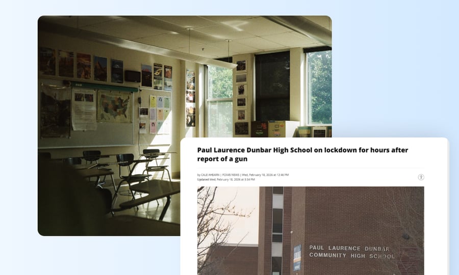 Dunbar High School Baltimore Gun Report Triggers Investigation - No Weapon Found