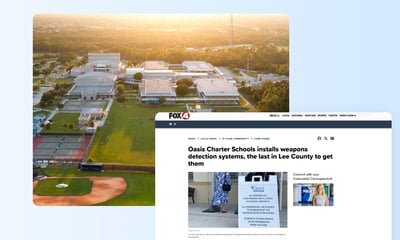 Oasis Charter Schools Completes Lee County's Weapons Detection System Rollout