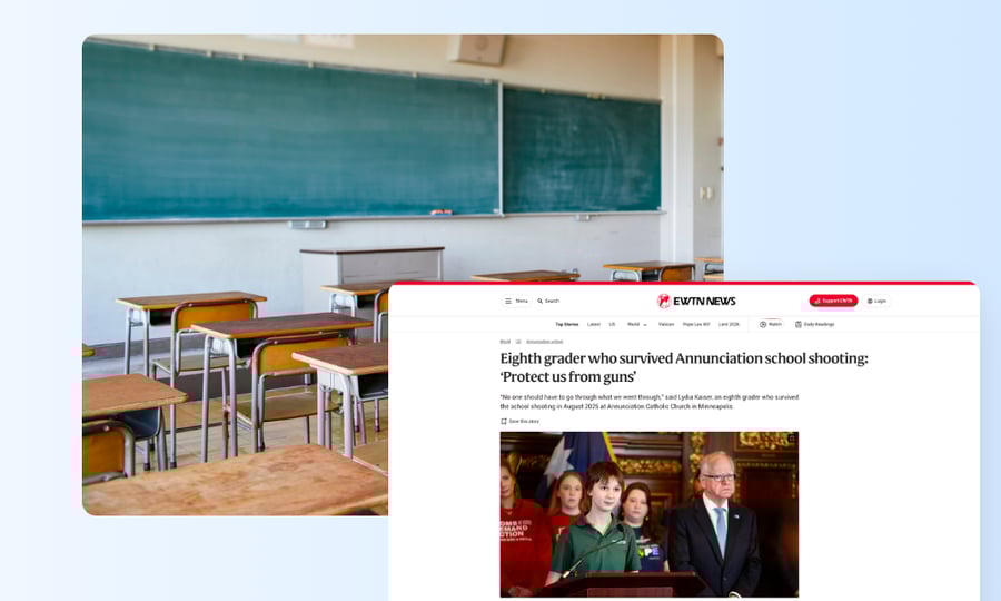 Annunciation School Shooting Survivor Calls for Enhanced Protection in Emotional Plea