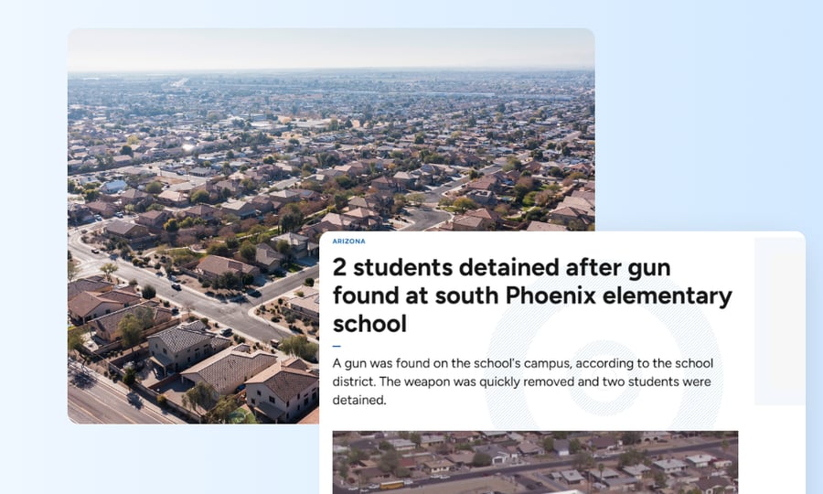 Student Tip Leads to Gun Removal and Two Detentions at South Phoenix Elementary School