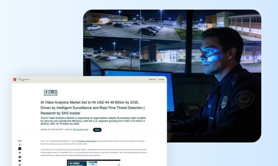 AI Video Analytics Market Projected to Hit $64.48 Billion: What This Growth Means for Security Leaders