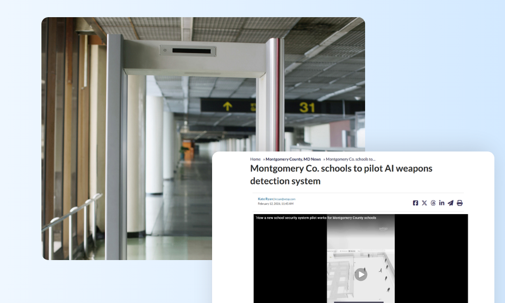 Montgomery County schools begin AI weapons detection pilot. Learn how artificial intelligence transforms school security threat detection capabilities.
