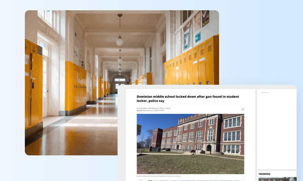 Ohio middle school lockdown after gun found in student locker reveals critical weapon detection challenges. Learn AI solutions for schools.