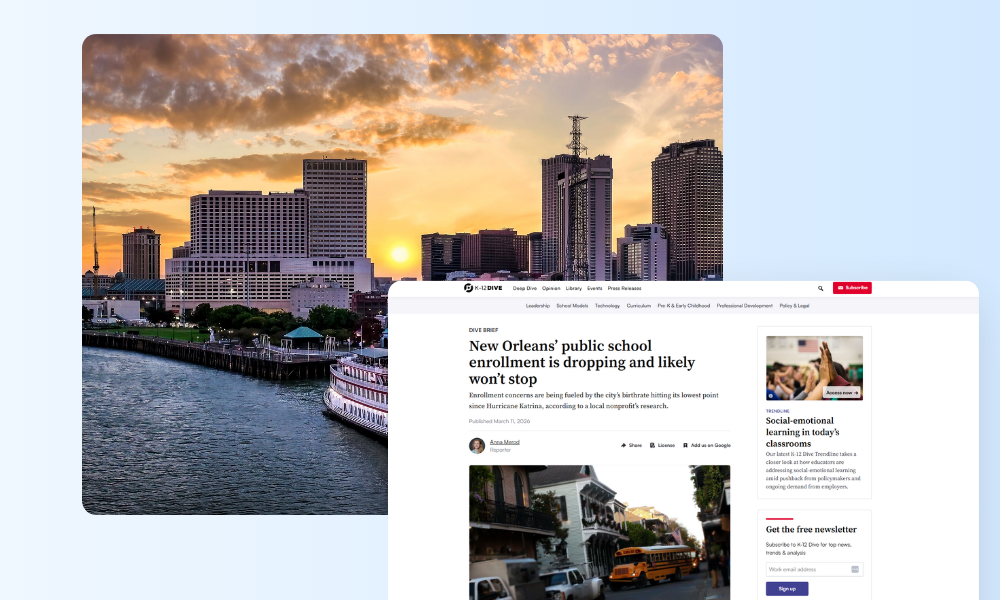New Orleans schools face enrollment drops to lowest levels since Katrina, creating security funding challenges. Discover funding strategies for districts.