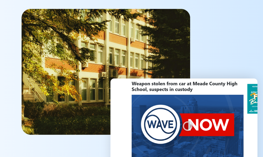 Weapon stolen from car at Meade County High School highlights campus perimeter vulnerabilities. Analysis of detection gaps and security protocols.