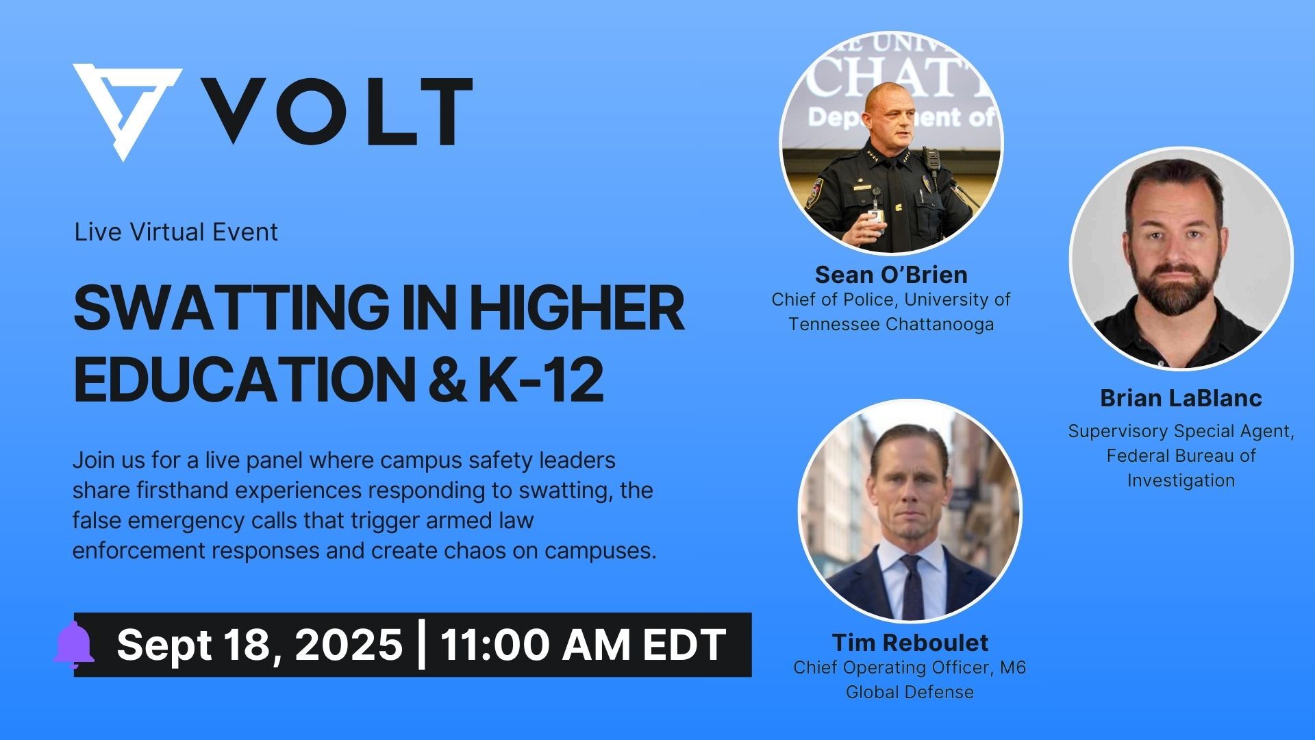 Webinar: Swatting in Higher Education & K-12