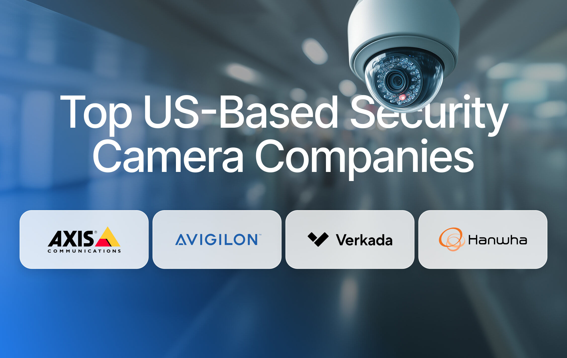 Top US-Based Security Camera Companies for Enterprise Solutions